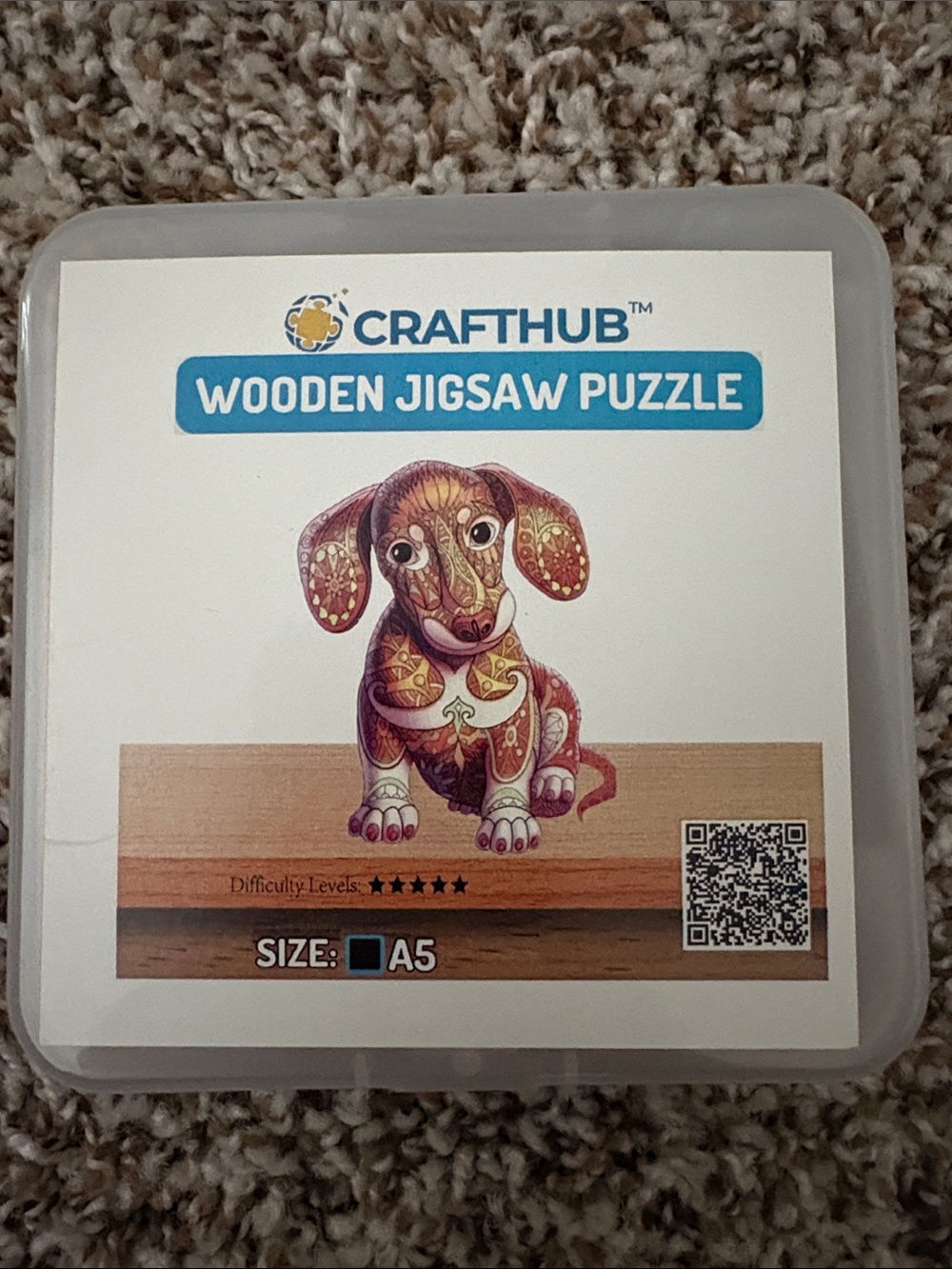 Wooden Jigsaw Puzzle - Multicolor NEVER BEEN OPENED